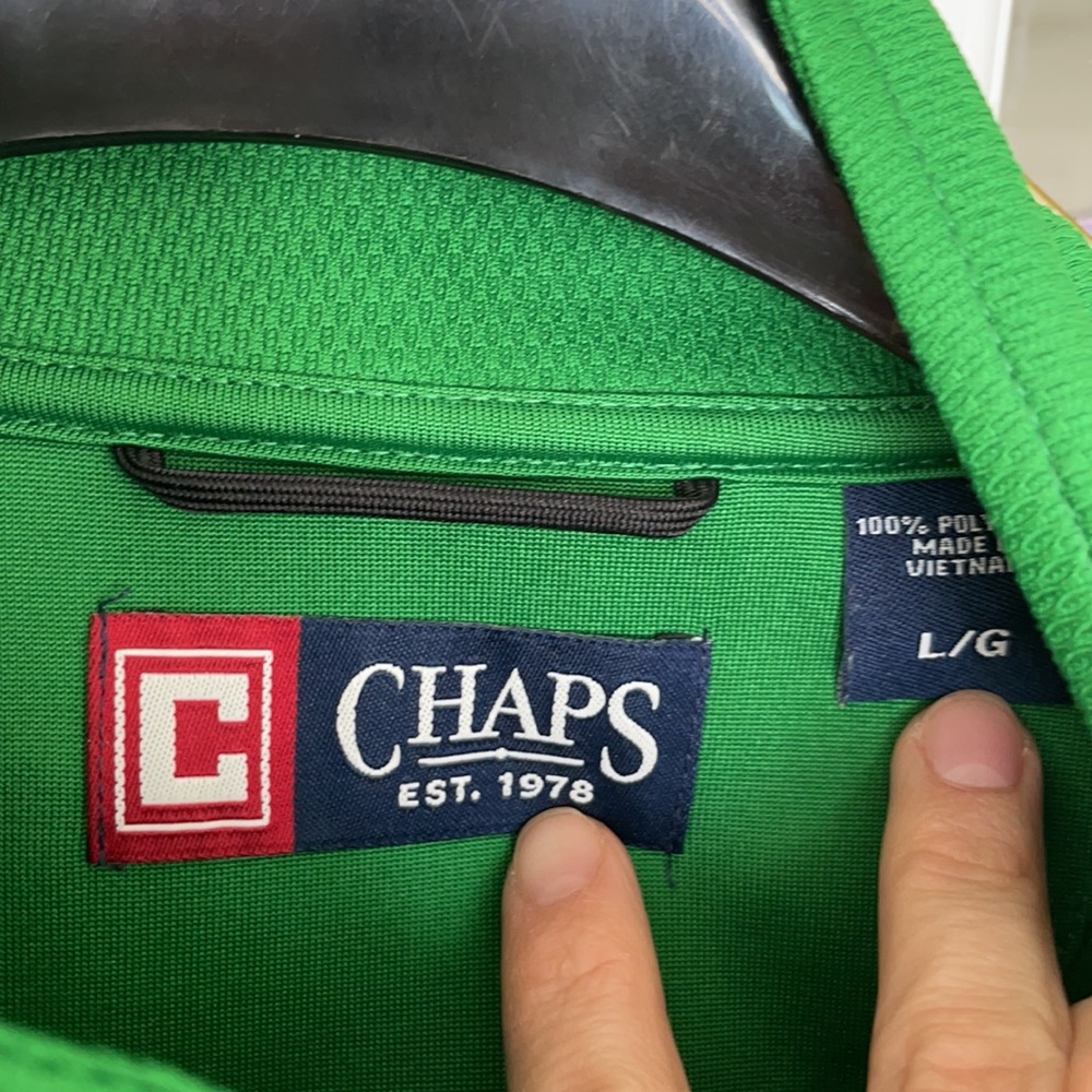Green chaps pullover - Picture 2 of 2